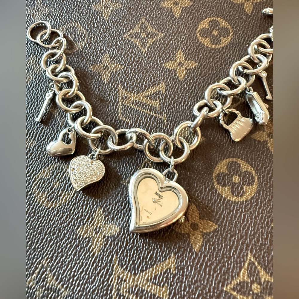 Charm bracelet watch
